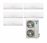 Мультисплит-система Hisense AMW-42U4SE + AMS-09UR4SVEDB65*4 + AMS-18UR4SFADB65