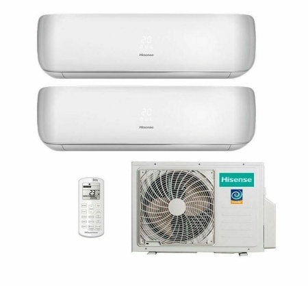 Мультисплит-система Hisense AMW2-18U4SXE + AMS-12UR4SVETG67*2