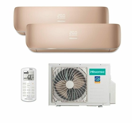 Мультисплит-система Hisense AMW2-18U4SXE + AMS-12UR4SVETG67(C)*2