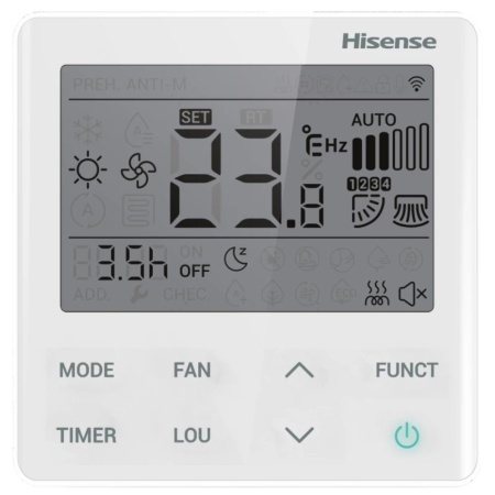 Внутренний блок настенного типа серии ZOOM MULTI EU DC Inverter AMS-18UW4RXSKB01