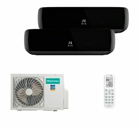 Мультисплит-система Hisense AMW2-18U4SXE + AMS-12UR4SVETG67(B)*2
