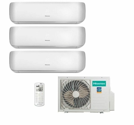 Мультисплит-система Hisense AMW3-24U4SZD + AMS-09UR4SVETG67*2 + AMS-12UR4SVETG67