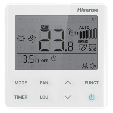 Инверторная сплит-система канального типа серии HEAVY EU DC INVERTER Wi-Fi AUD-24UX4RFM8/AUW-24U4RJ7 WI-FI (комплект)