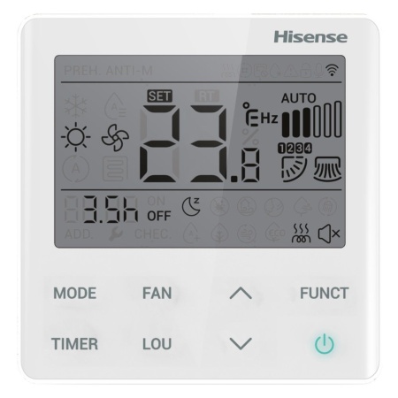Внутренний блок настенного типа серии ZOOM MULTI EU DC Inverter AMS-24UW4RBTKB02