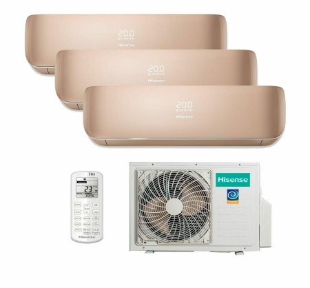 Мультисплит-система Hisense AMW3-24U4SZD + AMS-09UR4SVETG67(C)*3